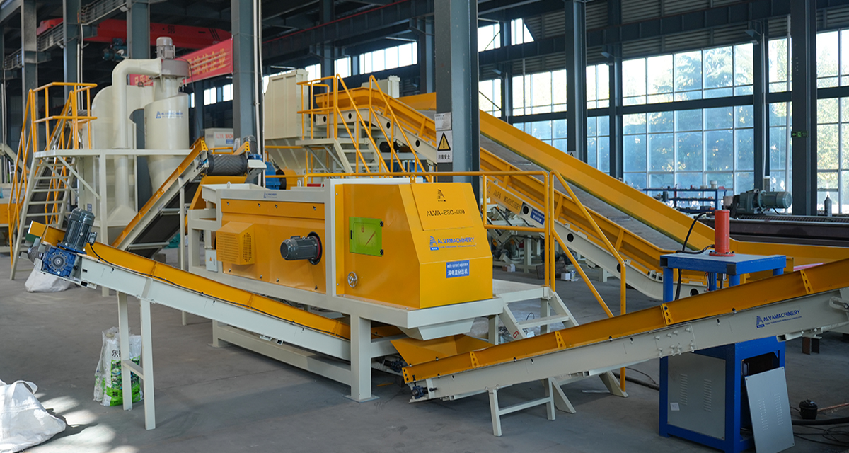 Alva Machinery's Waste Refrigerator Dismantling Line Successfully Tested