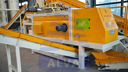 Separador de corrientes de Foucault para cobre y aluminio