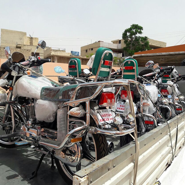 Waste motorcycle