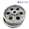 Crushing machinery pulley
