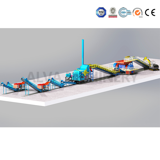 2000 Metal Crusher Production Line