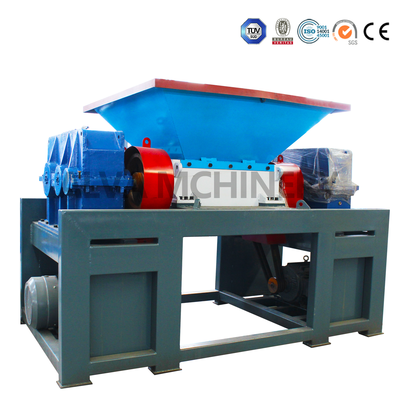 Double shaft shredder