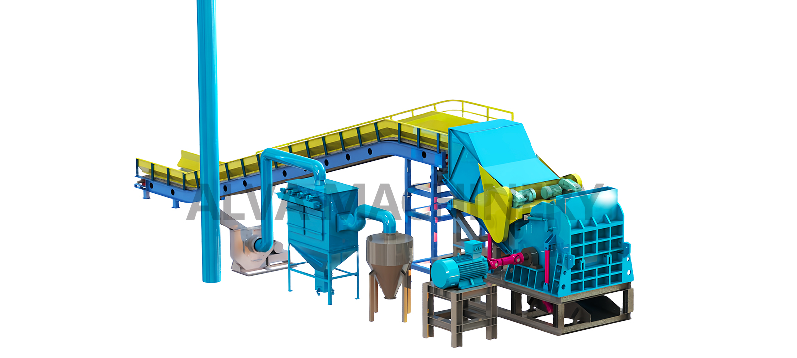 matel crusher machine