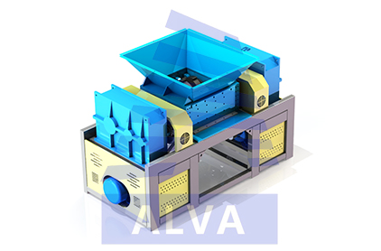 Metal recycling shredder