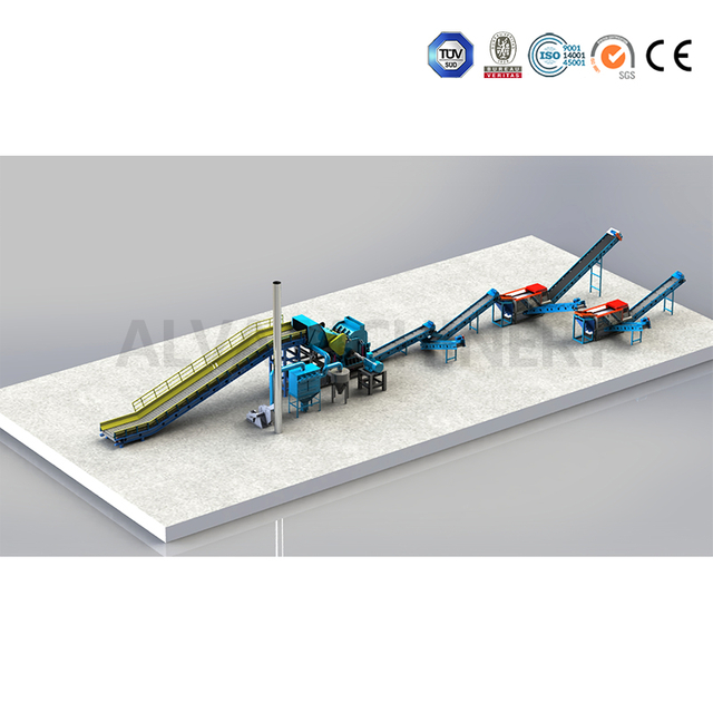 630 Metal Scrap Crusher 