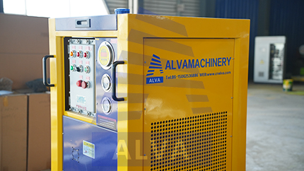 وحدة استرداد وإعادة تدوير غازات التبريد