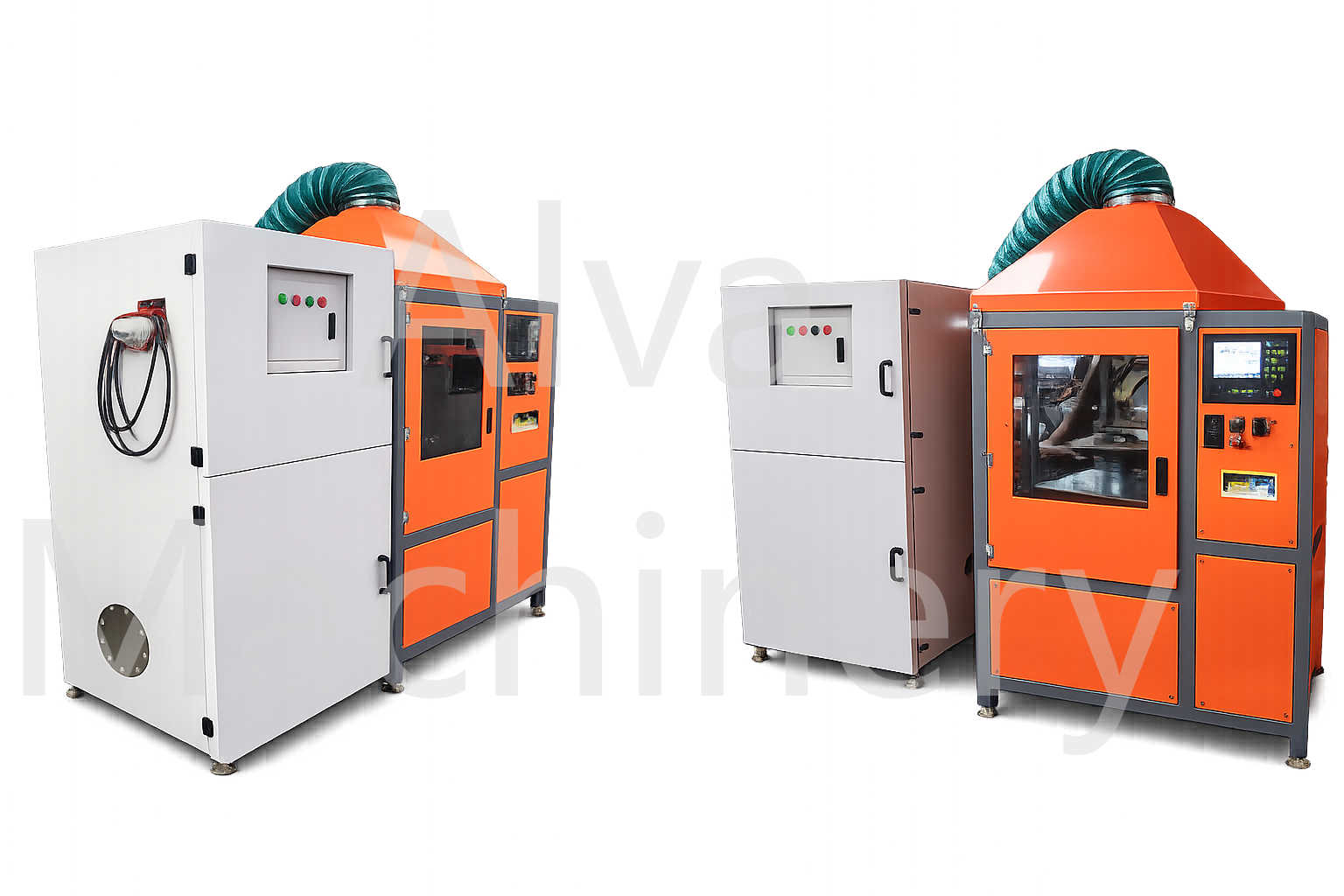 Plasma Compressor Shell Cutting Machine - side view_结果