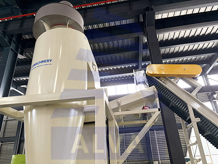 Plastic waste air separator equipment