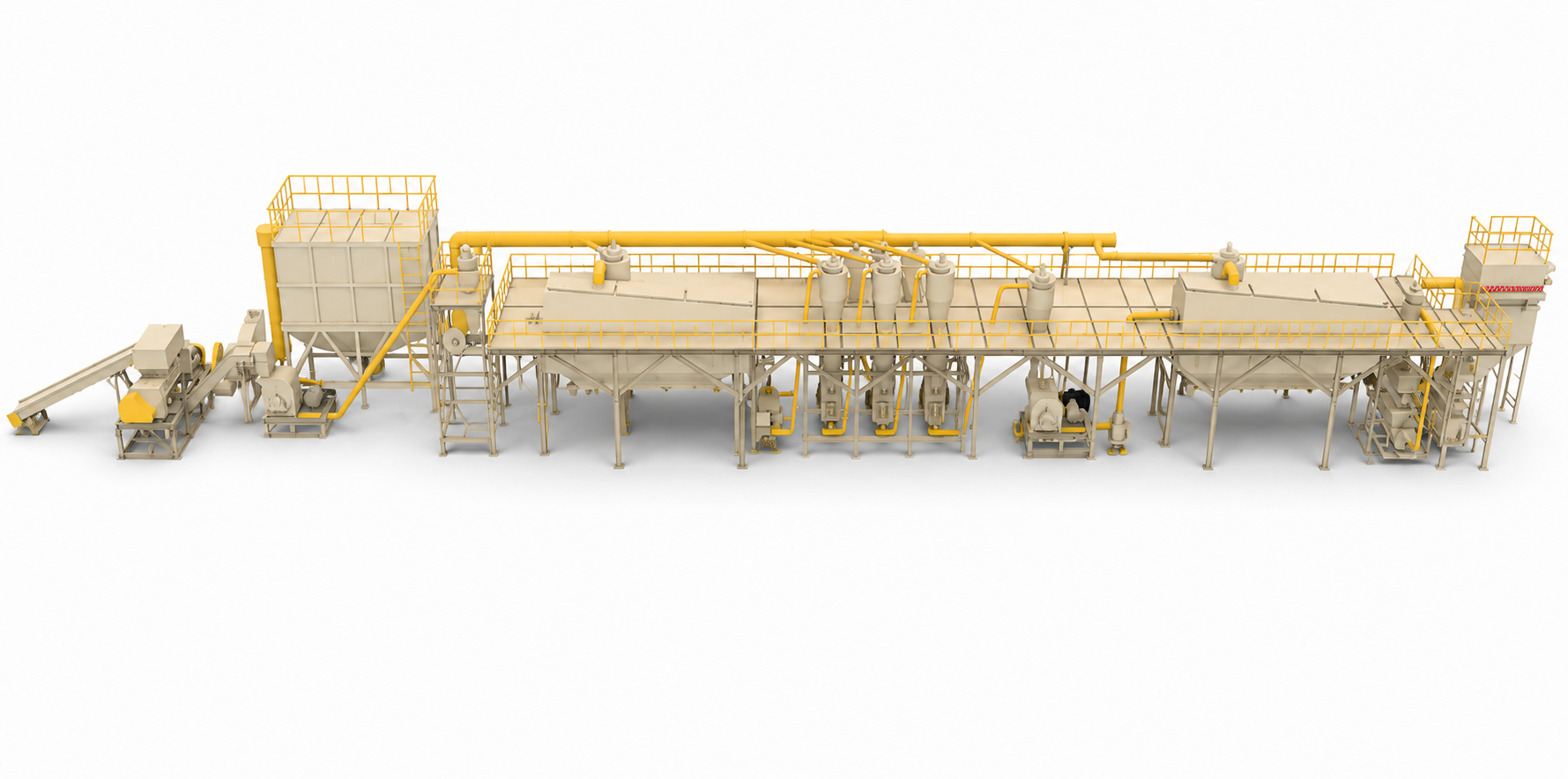 lithium battery crushing &amp; sorting recycling1