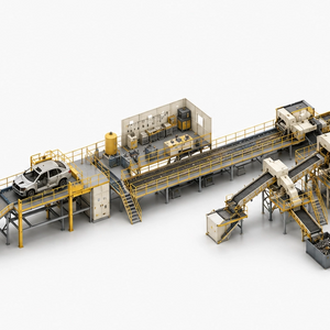End-of-Life Vehicle Dismantling & Recycling Line