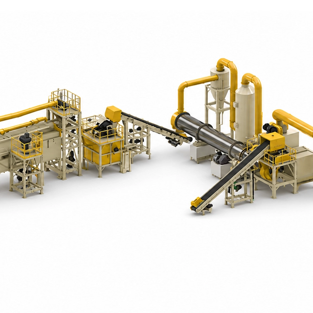 Lithium Battery Crushing & Sorting Recycling Line